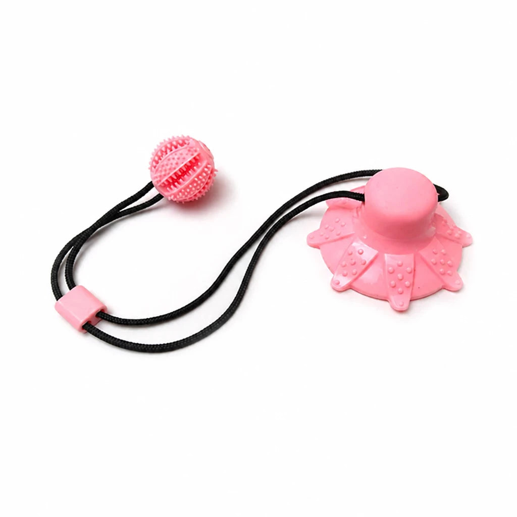 Suction Cup Treat-Dispensing Dog Toy