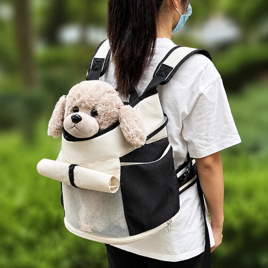 Pet Backpack Carrier for Cats and Small Dogs