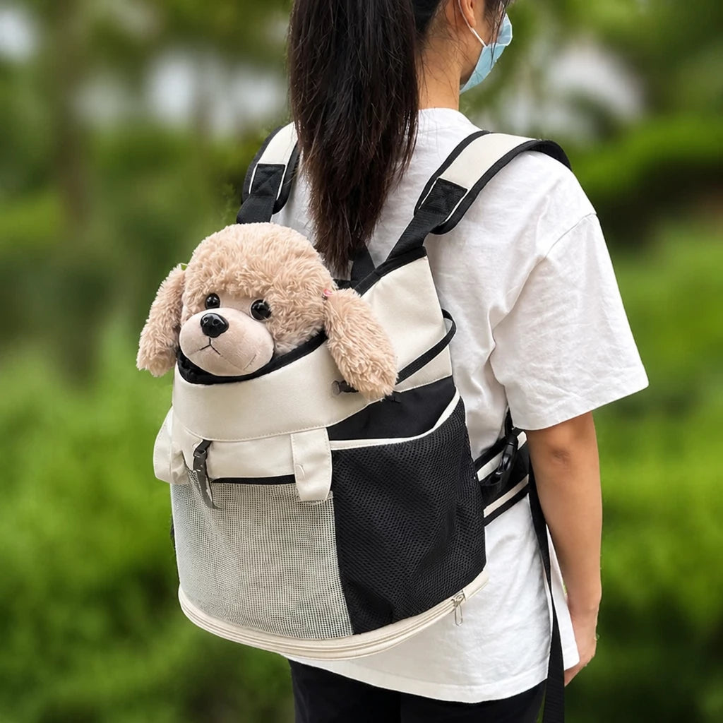 Pet Backpack Carrier for Cats and Small Dogs