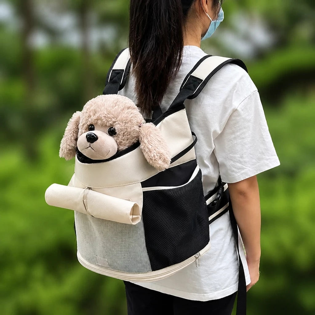Pet Backpack Carrier for Cats and Small Dogs
