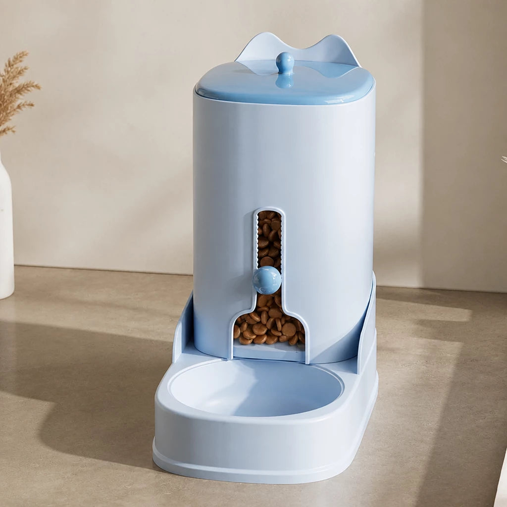 Automatic Pet Feeder and Water Dispenser