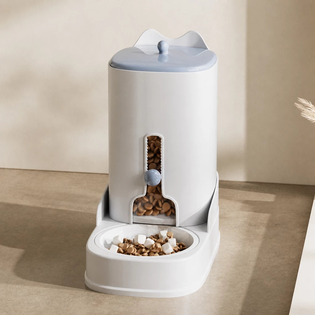 Automatic Pet Feeder and Water Dispenser