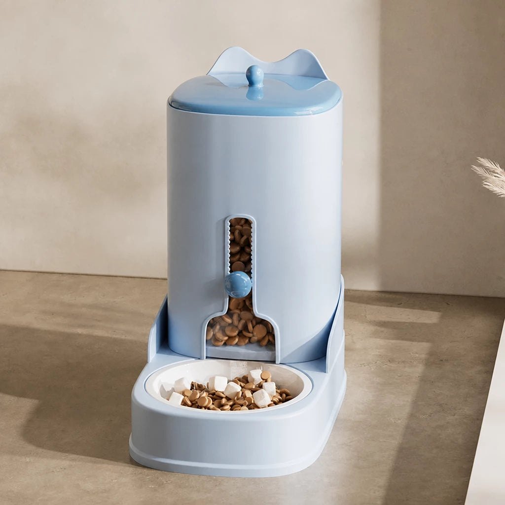 Automatic Pet Feeder and Water Dispenser