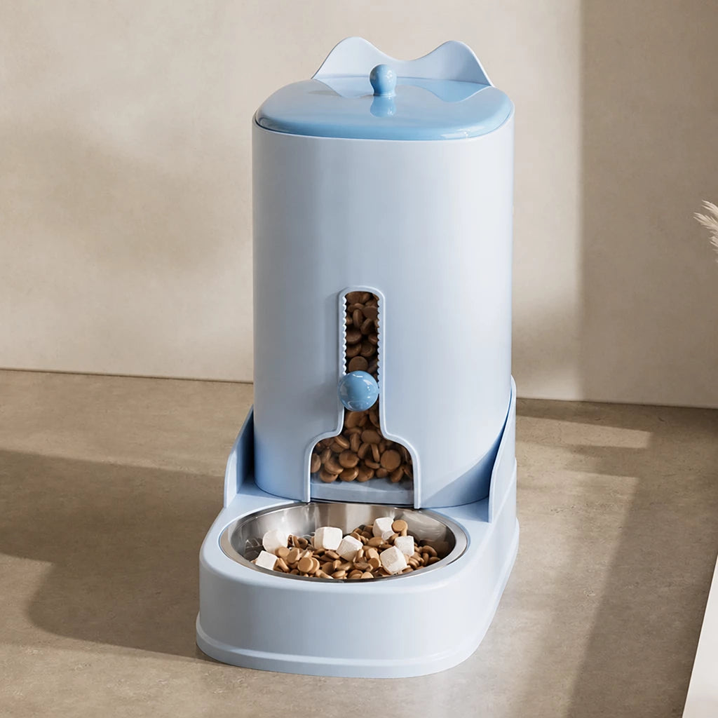 Automatic Pet Feeder and Water Dispenser