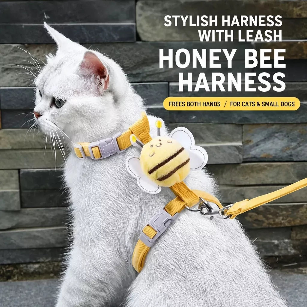 Nylon Cat Harness with Leash