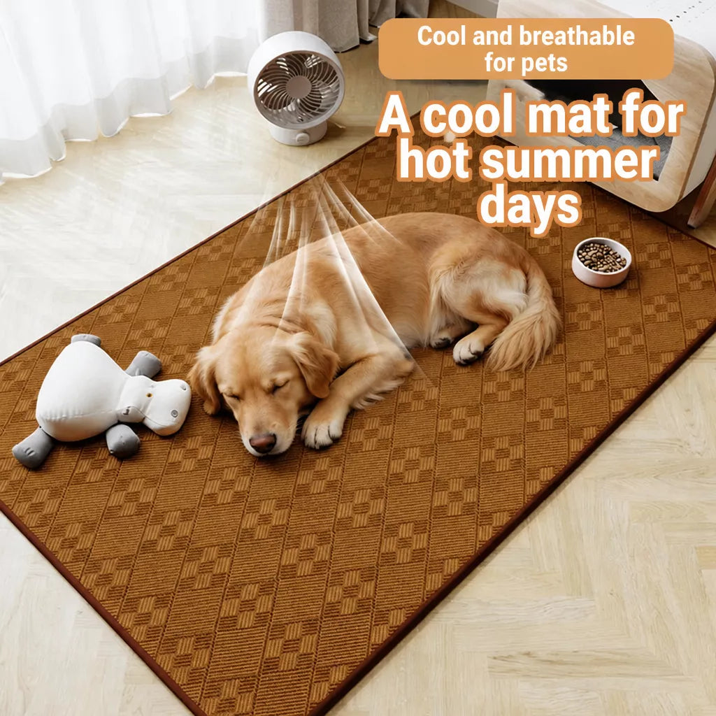 Rubber Wood Pet Sleeping Mat for Dogs and Cats