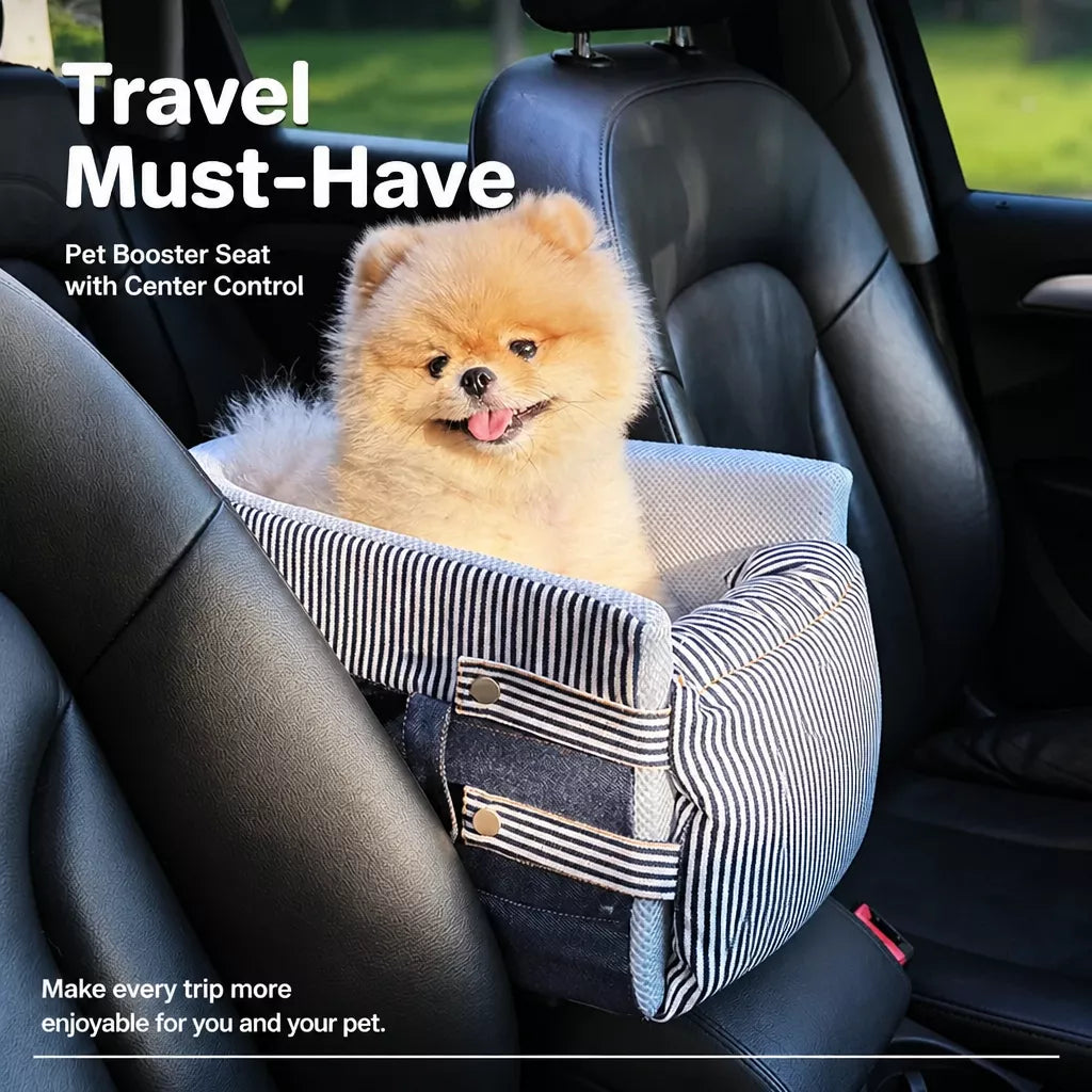 Small Pet Car Seat Bed for Dogs and Cats
