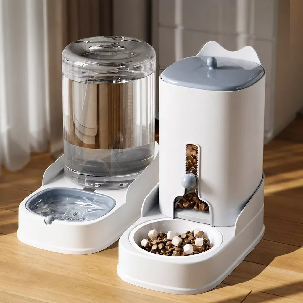 Automatic Pet Feeder and Water Dispenser