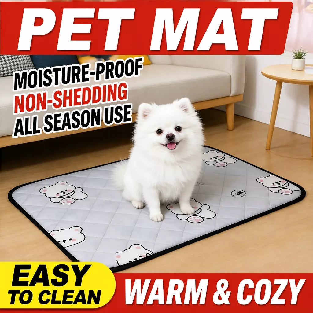 Reversible Waterproof Oxford Cloth Pet Mat for Dogs & Cats