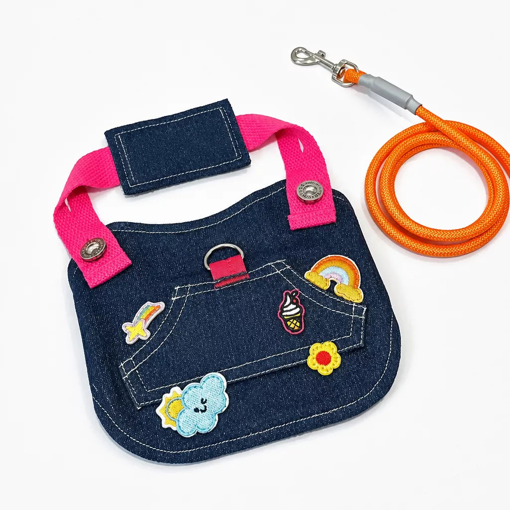 Nylon Pet Harness with Optional Leash