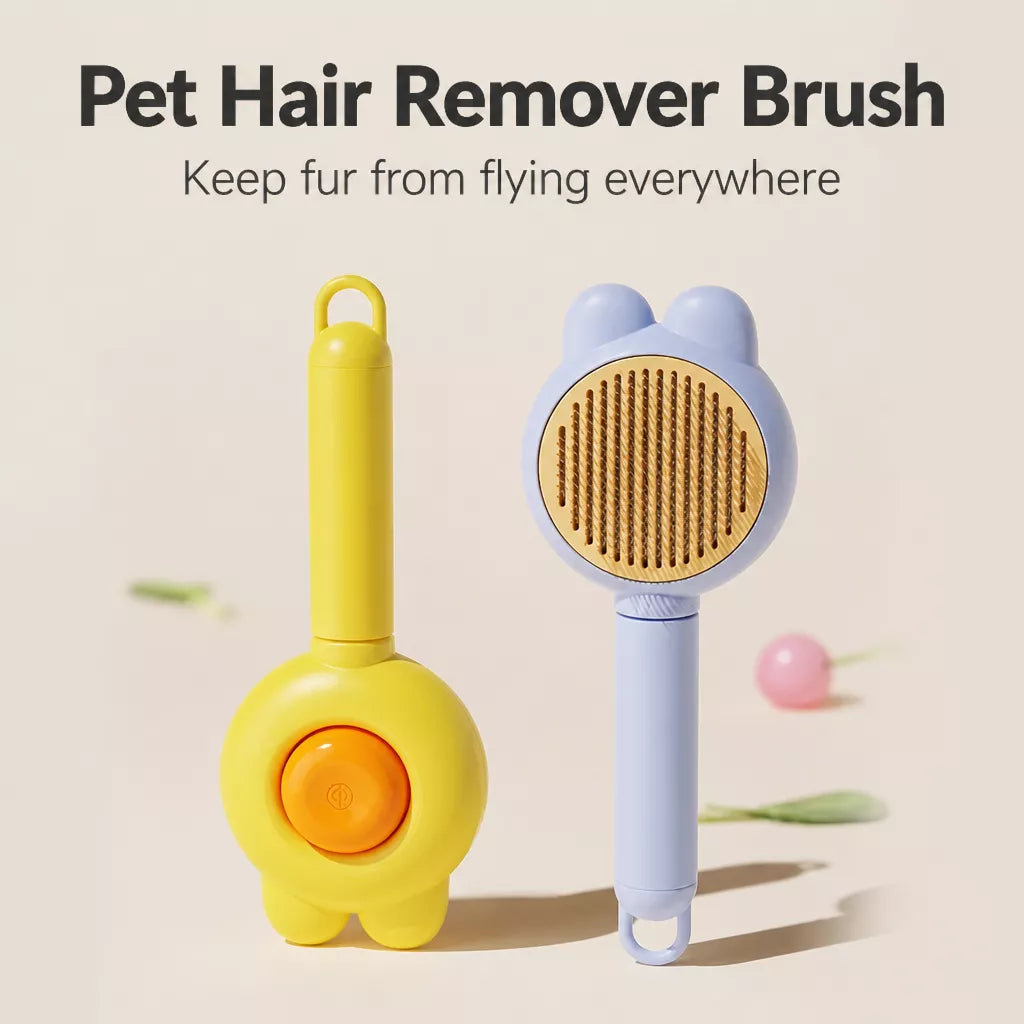 Cat & Dog Pin Brush for Loose Fur