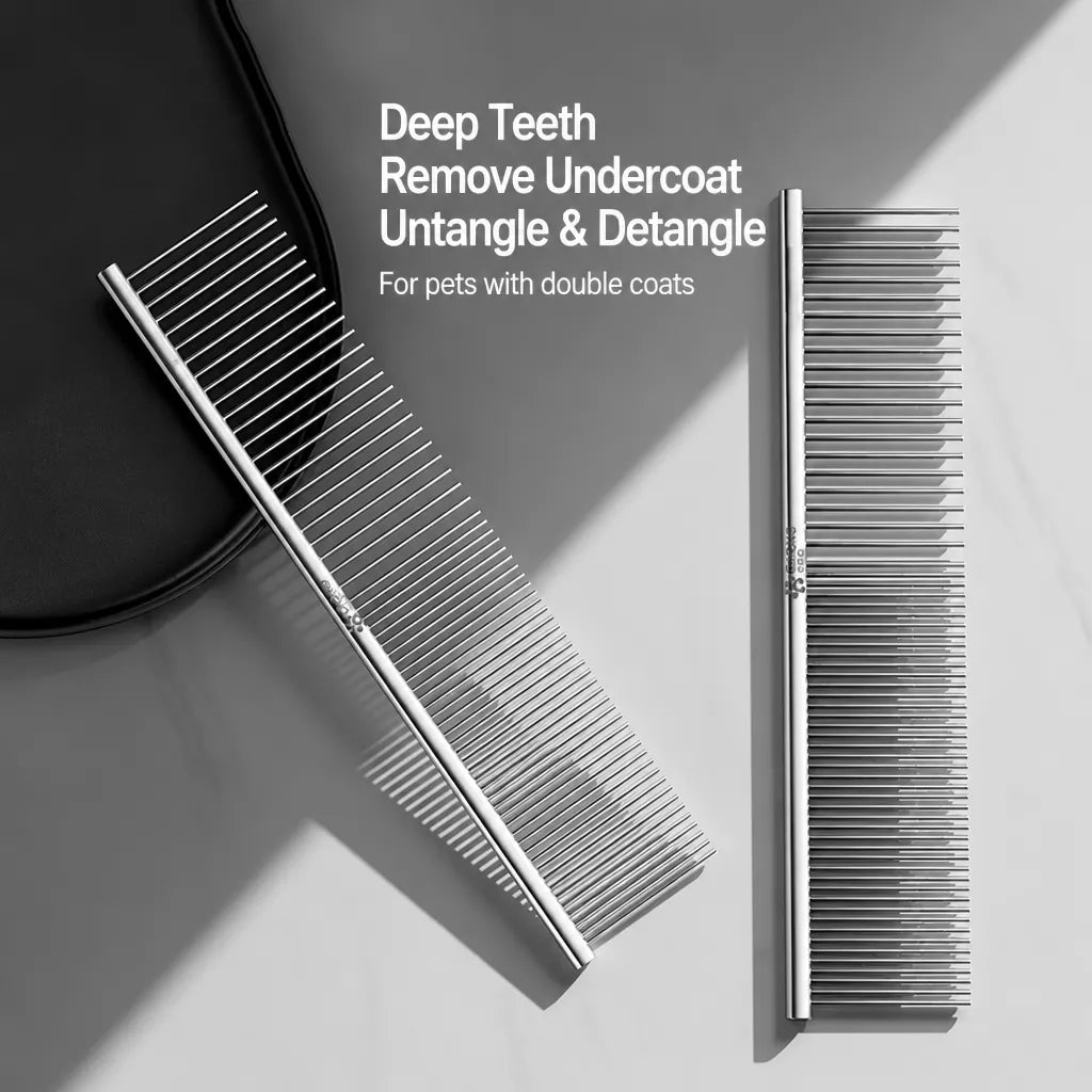 Pet Grooming Detangling Comb for Cats and Dogs