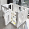 Indoor Pet Playpen with Door for Small Dogs