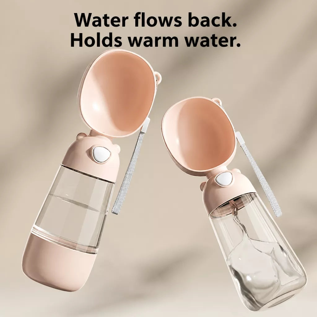 Portable Dog Water Bottle for Walks and Outdoor Adventures