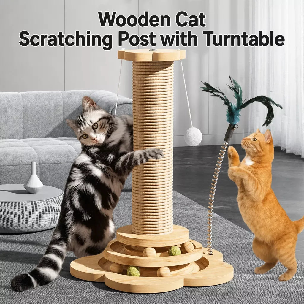5-in-1 Cat Scratcher Turntable