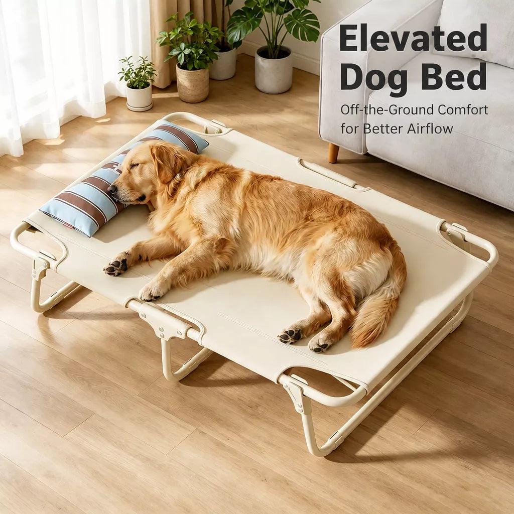 Elevated Waterproof Dog Bed