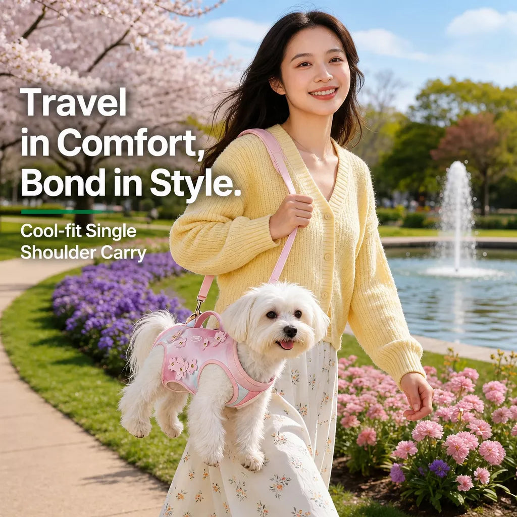 Small Pet Shoulder Carrier Bag for Cats and Small Dogs