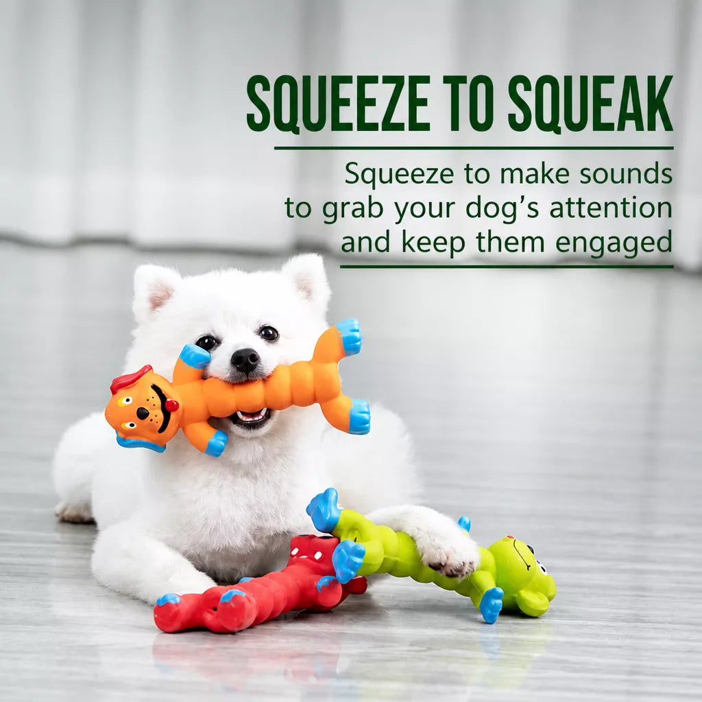 Latex Squeaky Dog Toy for Small and Medium Dogs