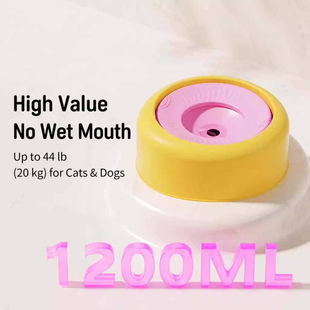 Floating Water Bowl for Dogs and Cats