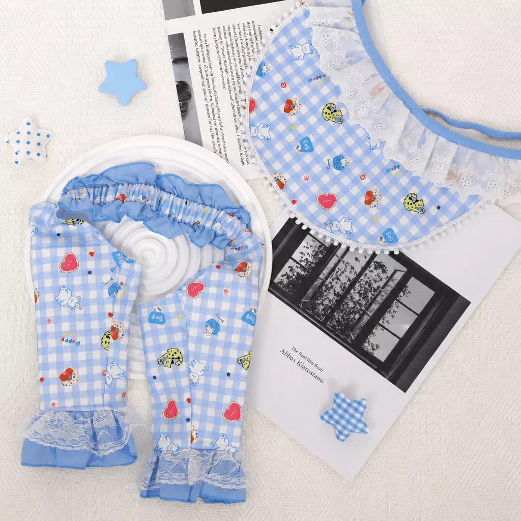 Dog Bib with Elbow Sleeves for Medium and Large Dogs