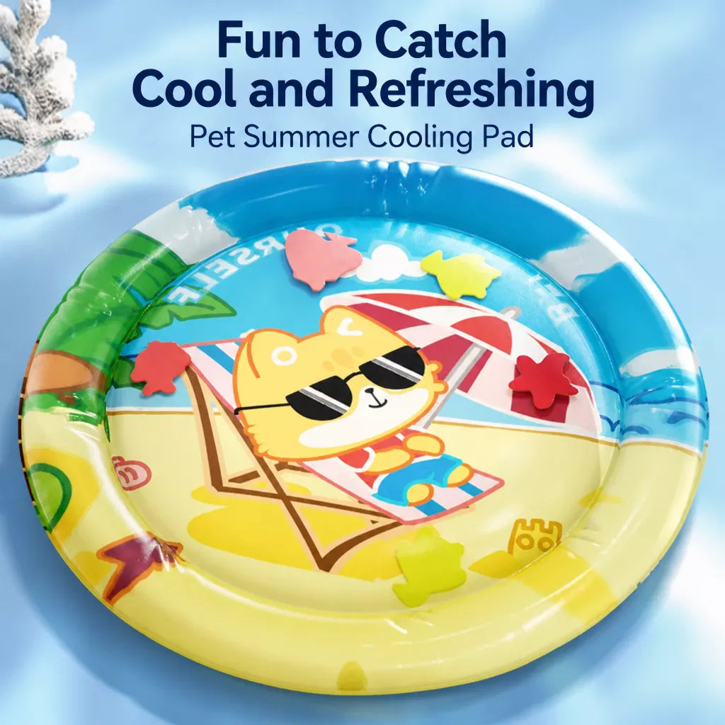 Water-Filled Pet Bed Mat