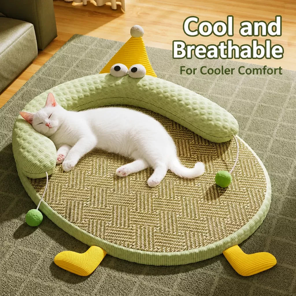 Pet Cooling Mat for Cats and Dogs – Warm-Weather Sleep Pad