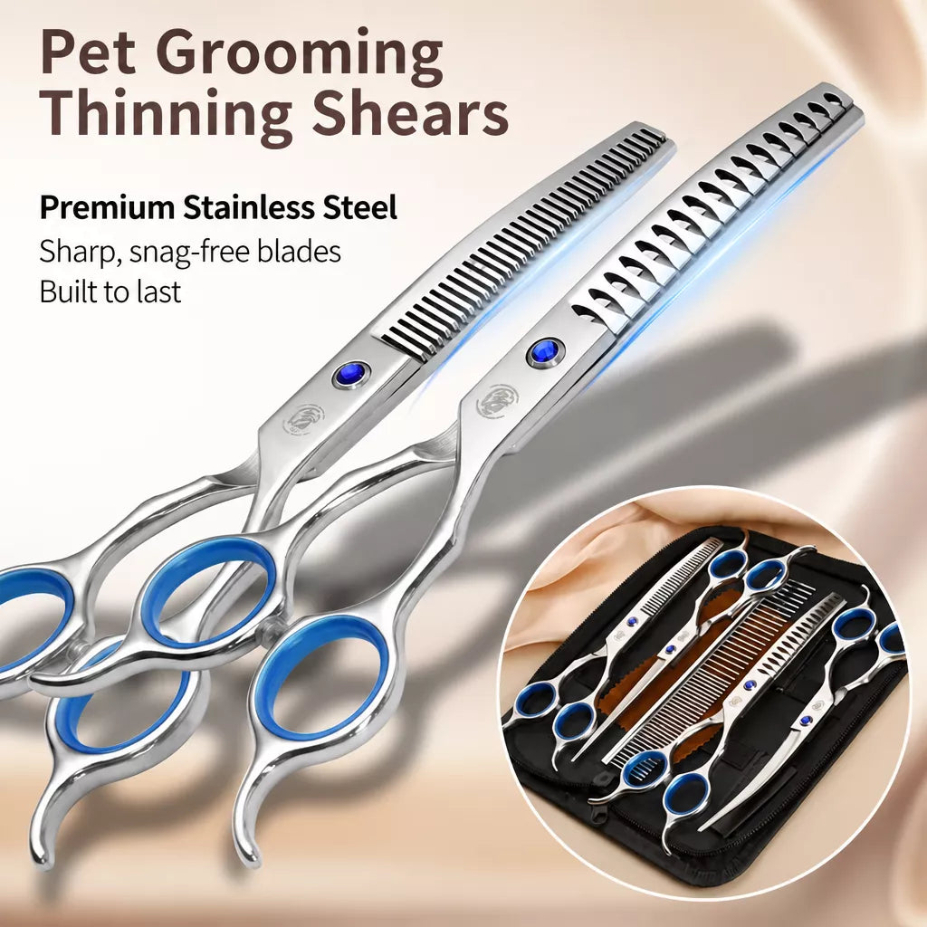 Pet Grooming Shears Set
