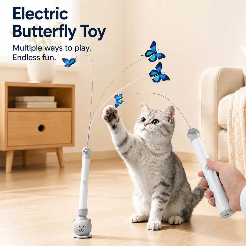 Interactive Electric Teaser Toy for Cats