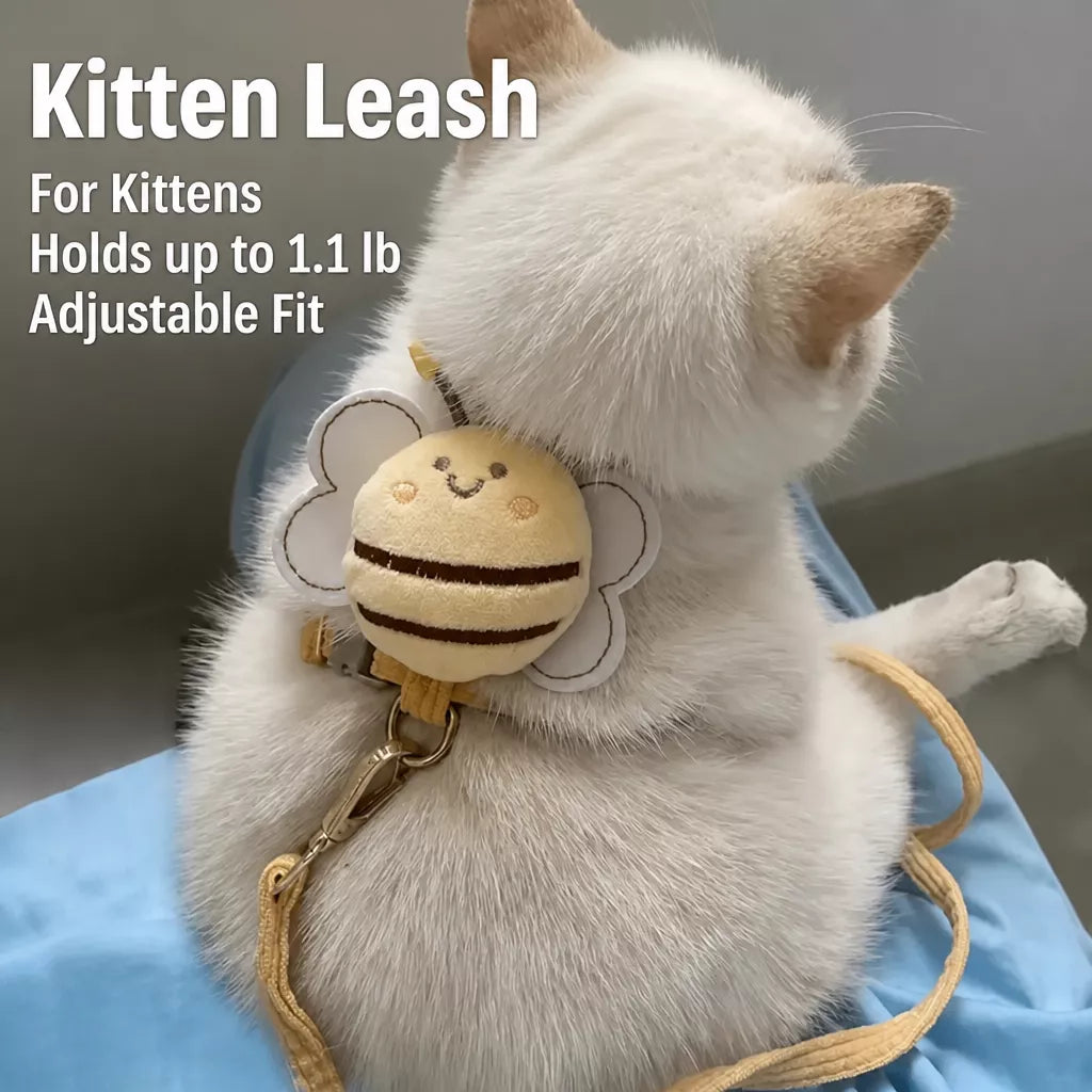 Kitten Harness and Leash for Small Pets