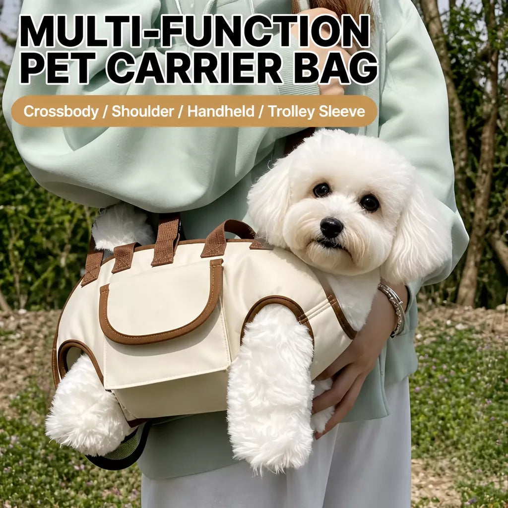 Nylon Pet Sling Carrier for Small Dogs and Cats