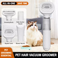 Pet Grooming Vacuum and Dryer with Deshedding Brush