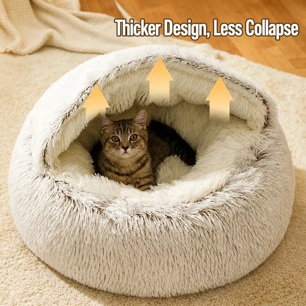 Polyester Cat & Dog Nest Bed