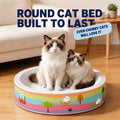 Corrugated Cardboard Cat Scratcher Bed