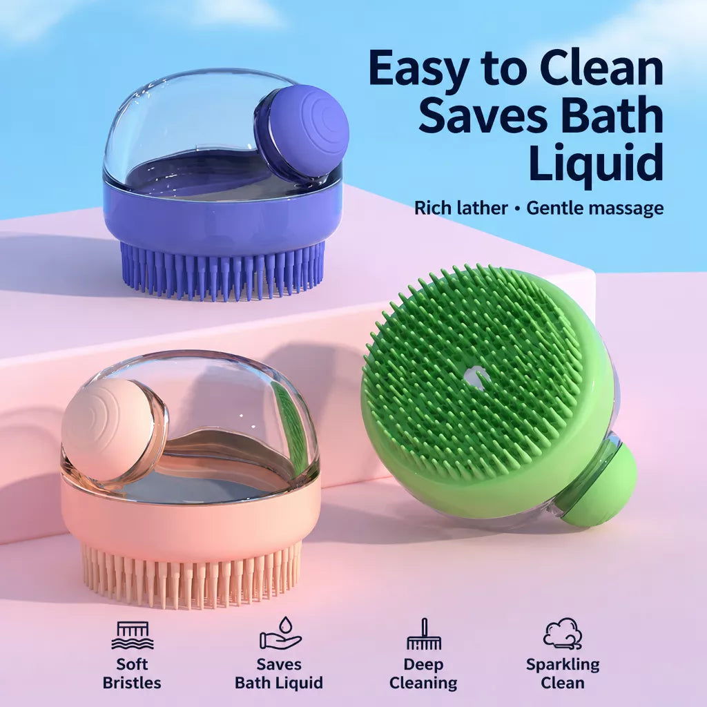 Pet Bath Brush for Dogs and Cats