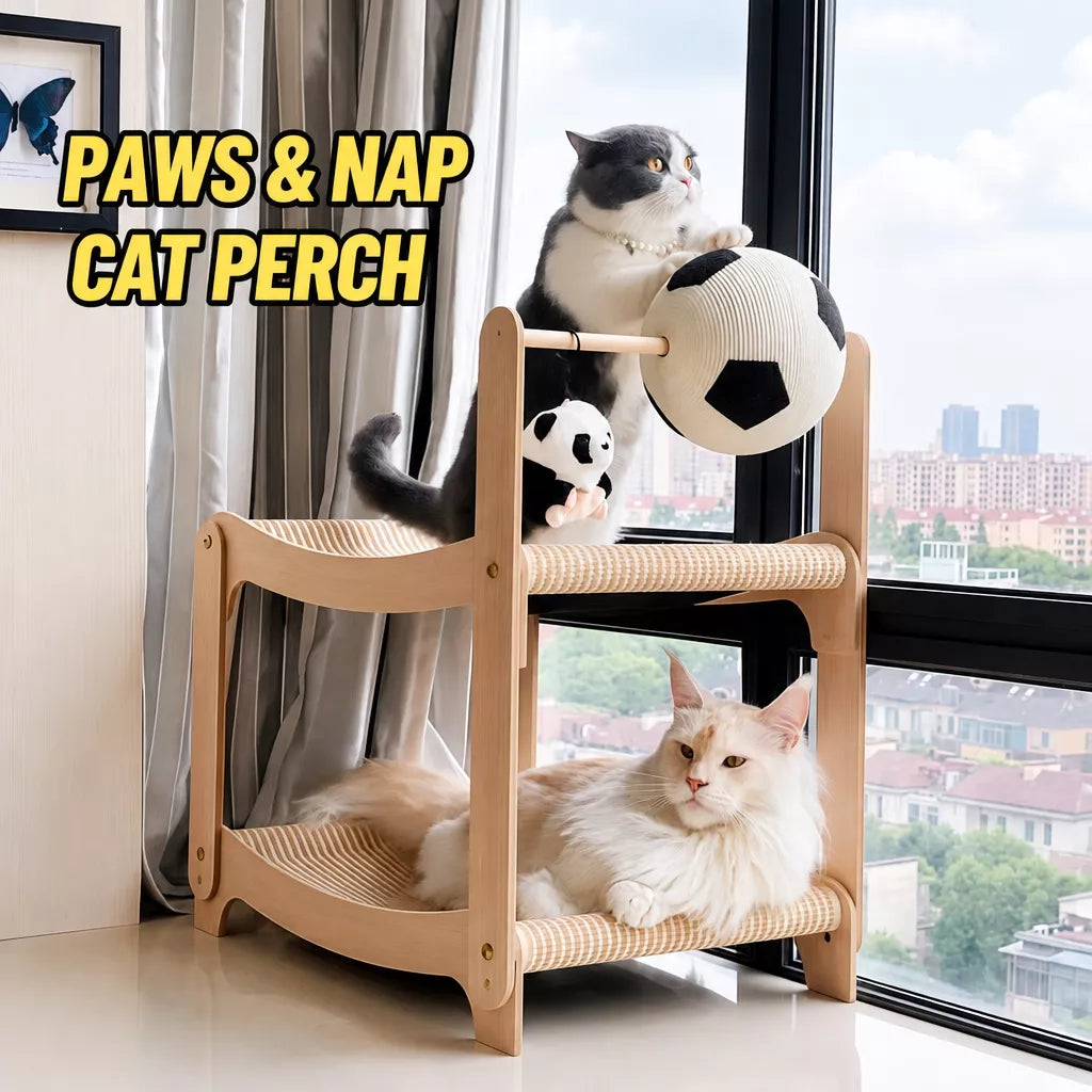 Sisal Cat Scratcher Ball Toy