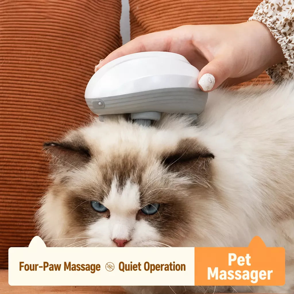 Low-Noise Electric Cat Chin Massager