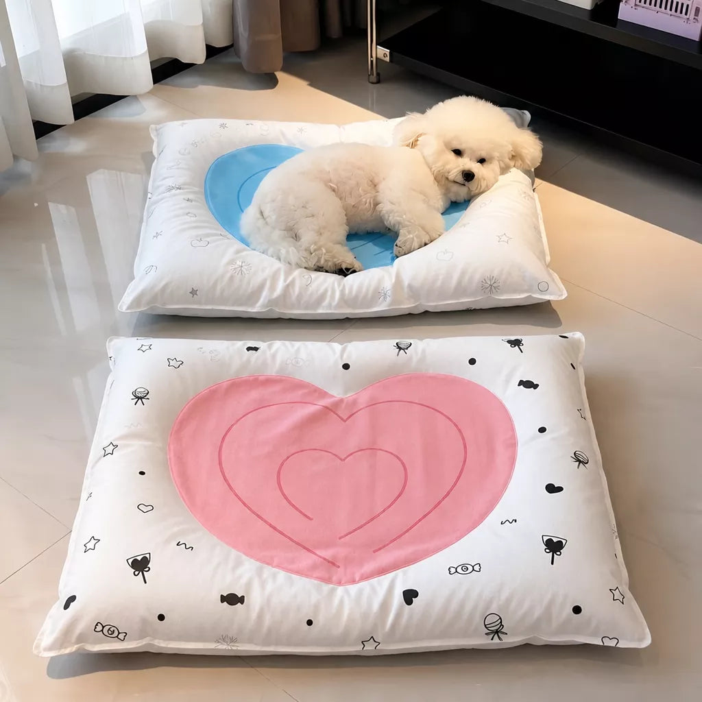 Gel Pet Mat for Small Dogs and Cats – 25.6 x 22 in
