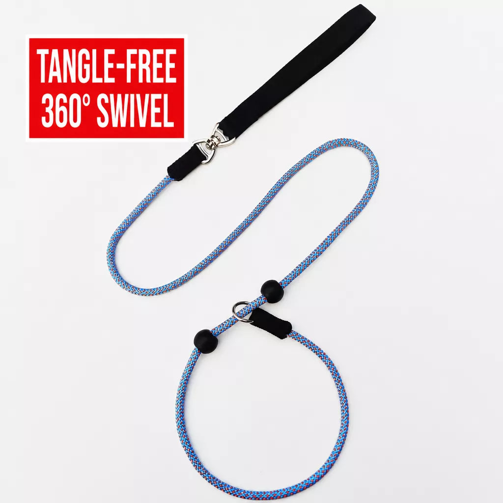 Nylon Rope-Style Dog Training Leash for Small and Medium Dogs