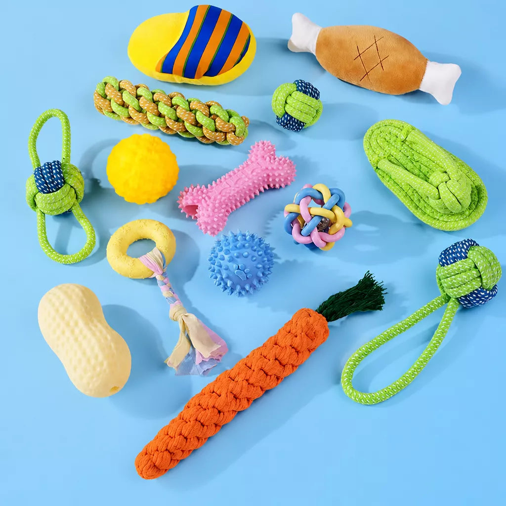 Rope, Plush & Chew Toys for Cats and Dogs