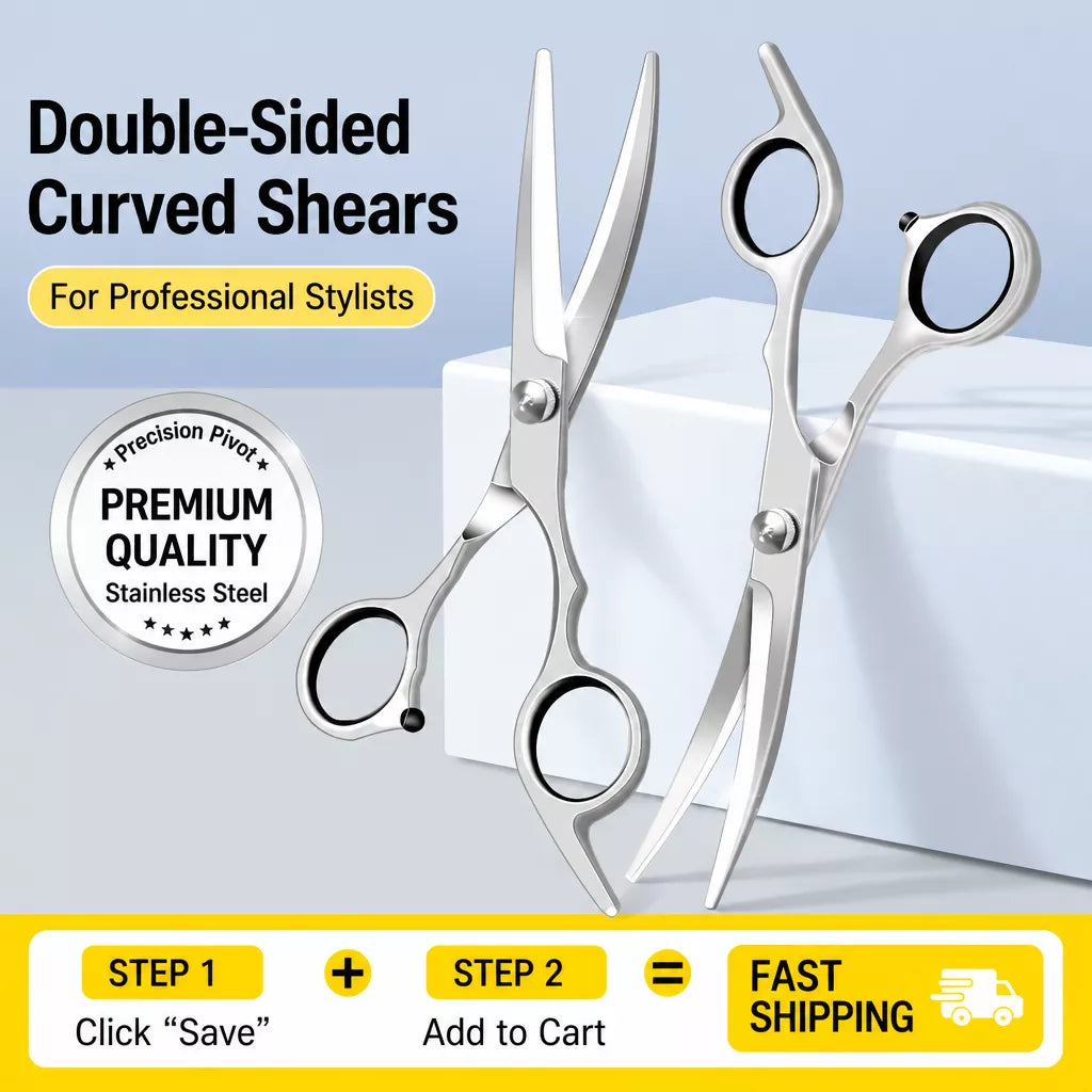 6-Inch Stainless Steel Pet Grooming Shears