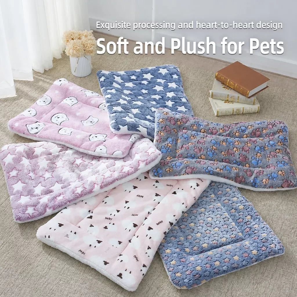 All-Season Three-Layer Pet Bed Mat for Dogs and Cats