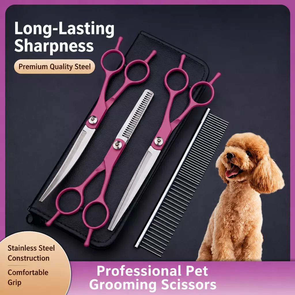 Pet Grooming Scissors for Dogs & Cats