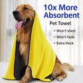 Absorbent Pet Drying Towel for Dogs & Cats, Machine Washable