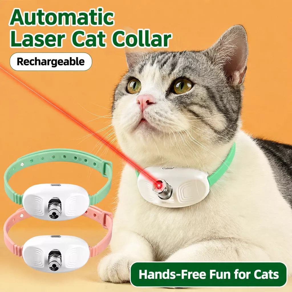 Rechargeable Cat Laser Toy for Interactive Play