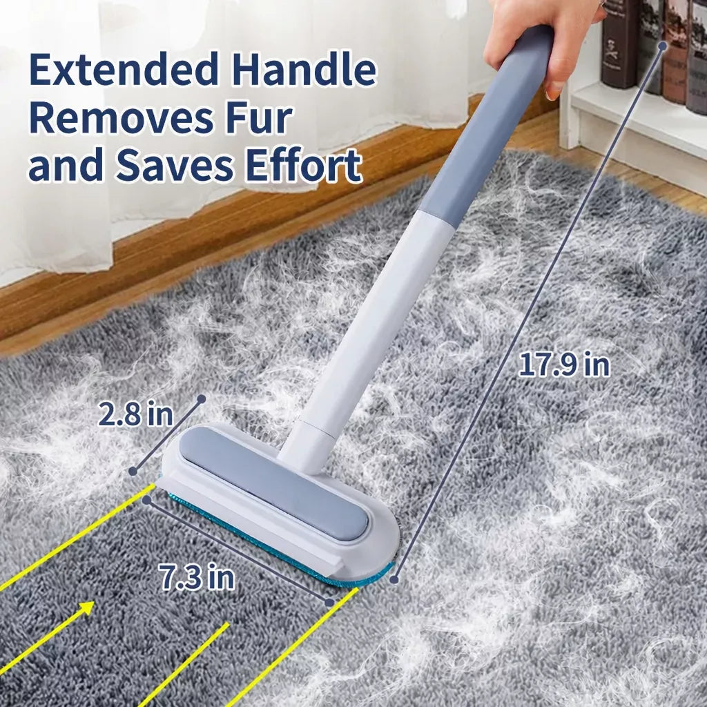Pet Hair Removal Brush for Carpets, Sofas & Bedding