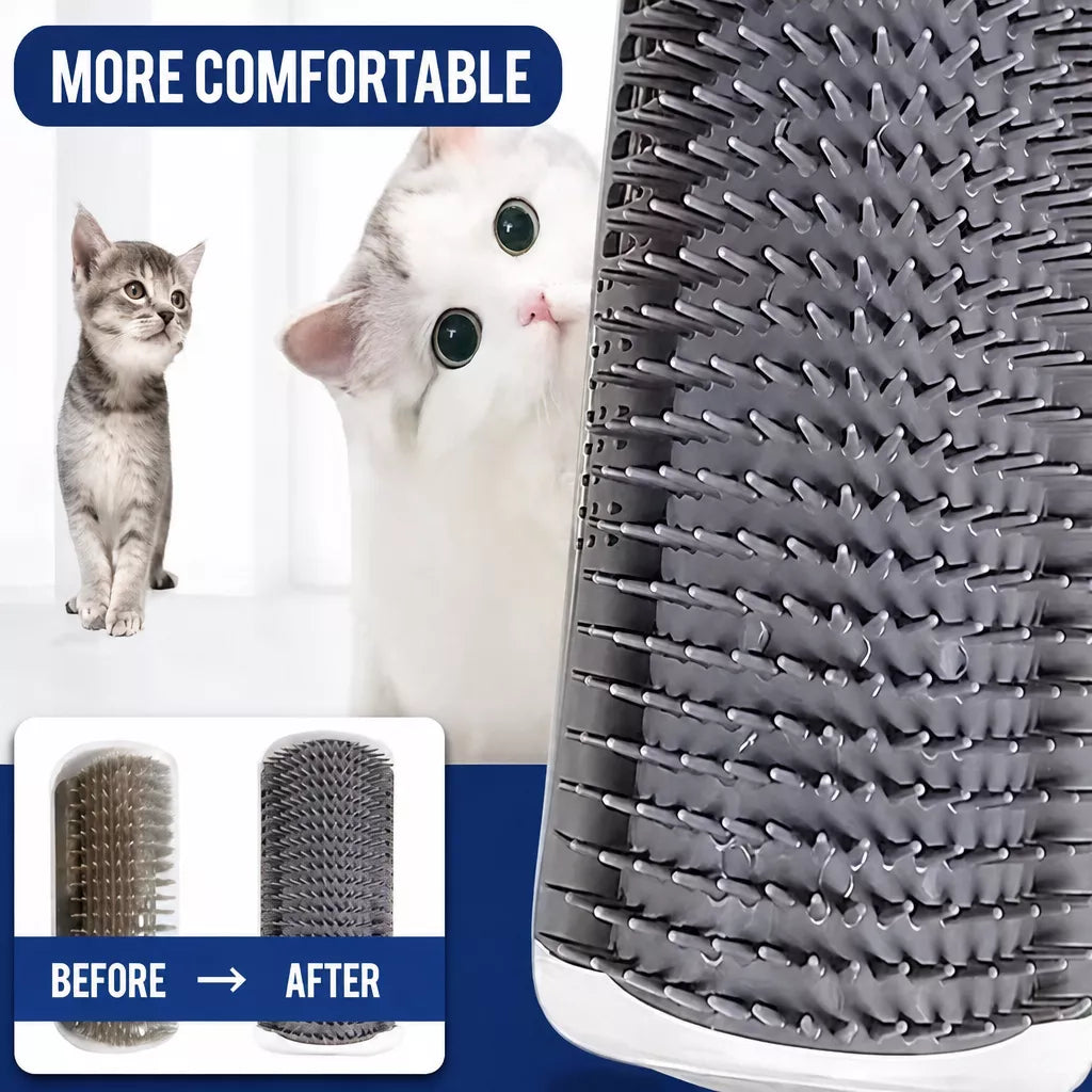 Corner-Mount Cat Scratcher Pads with Adhesive and Screws