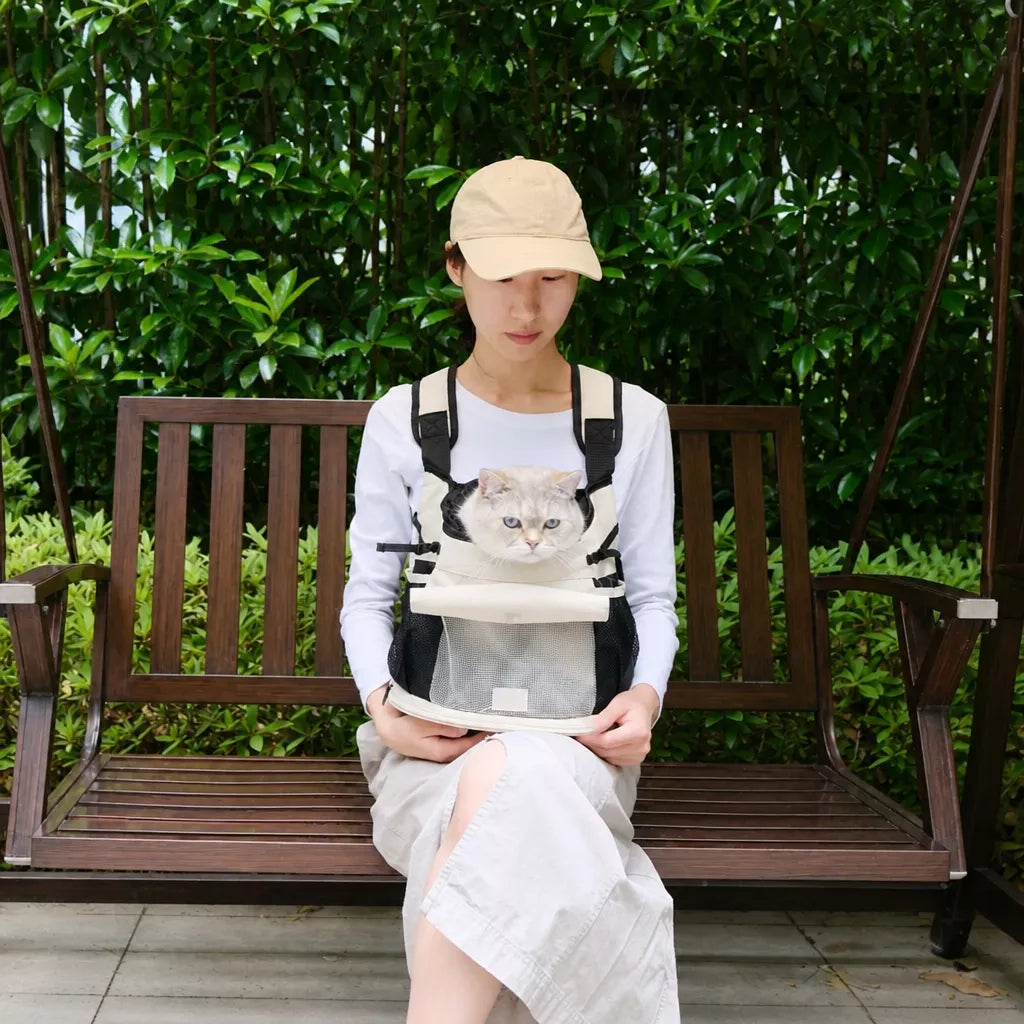 Pet Backpack Carrier for Cats and Small Dogs