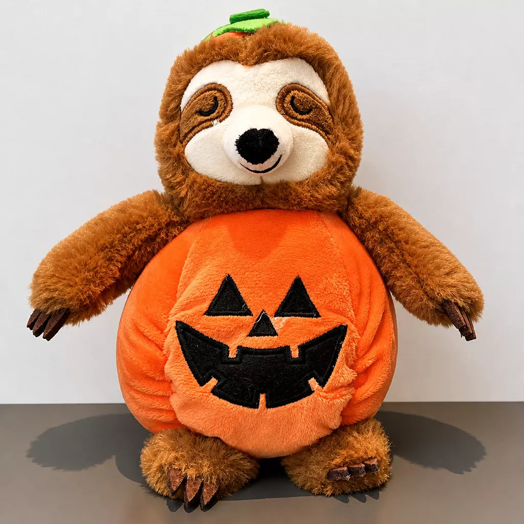 Plush Dog Toys with Squeakers and Crinkle Details