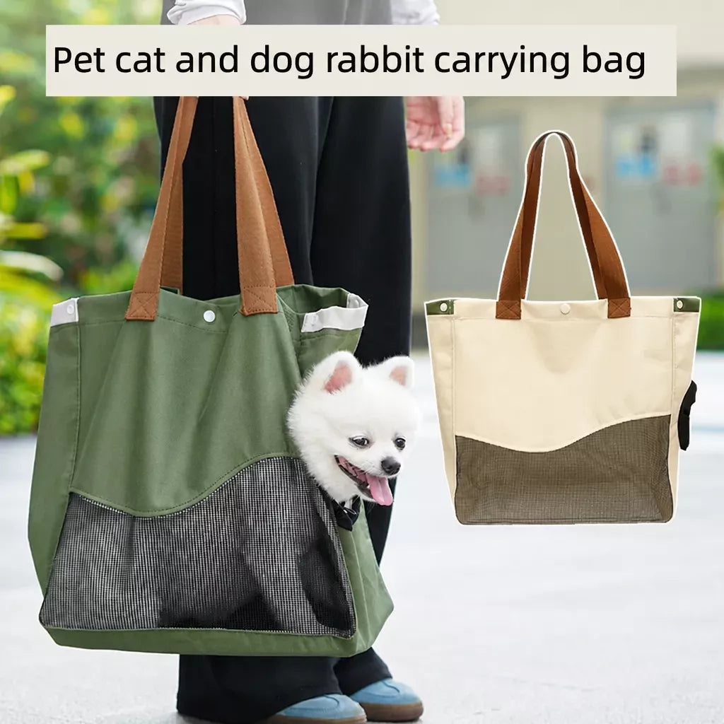 Adjustable Shoulder Pet Carrier for Cats and Small Dogs