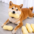 Peanut-Shaped Squeaky Dog Toy
